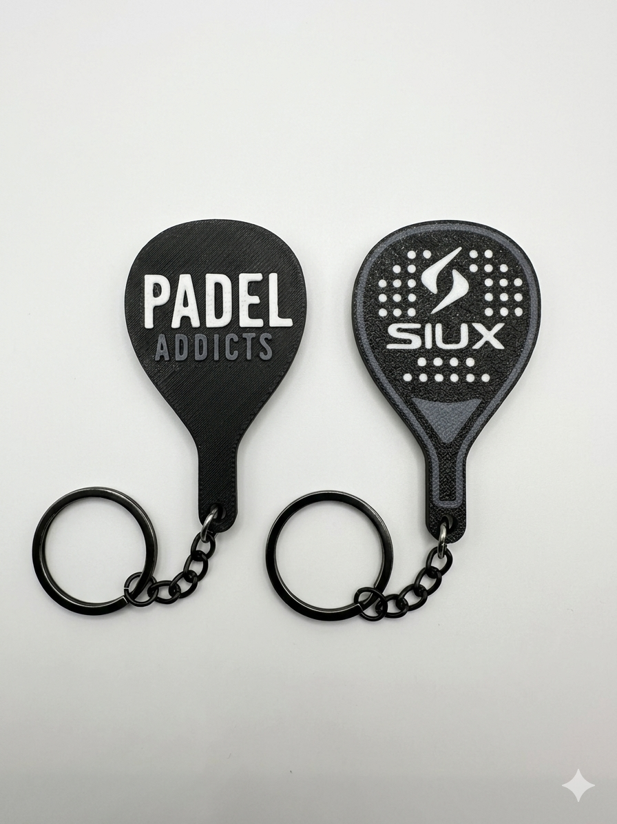 SIUX PADEL ADDICTS NFC KEYCHAIN