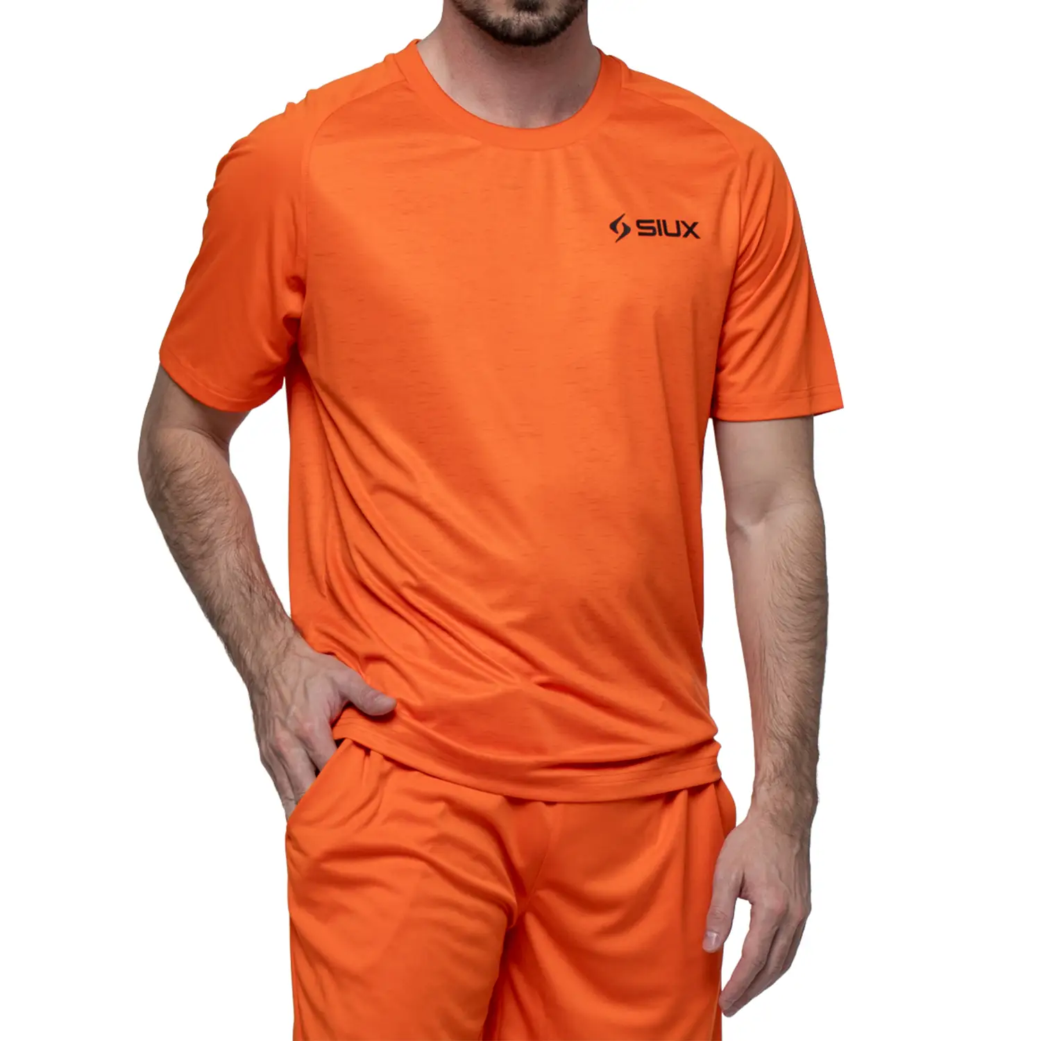 SIUX CLUB T-SHIRT 26 NARANJA(ORANGE)